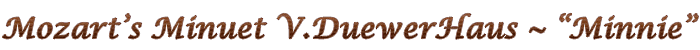 Minnie title